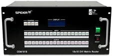 Opticis ODM1818 - Матричный  коммутатор 18:18 сигналов интерфейса  DVI