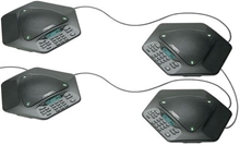 ClearOne MAXAttach IP plus two - Комплект из четырех IP-телефонов для конференц-связи