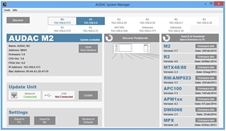 Audac ASM - ПО, системный менеджер для APC100, M2, R2, MTX48, MTX88
