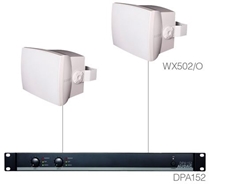 Audac PURRA5.2/W - Комплект из АС и усилителя DPA152 + 2хWX502/W