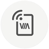 Kramer VIA NFC TAG WHITE - NFC-метка для авторизации мобильных устройств в системах для совместной работы VIA
