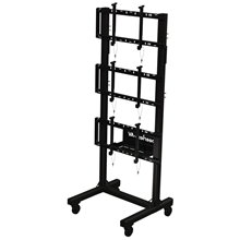 Peerless-AV DS-C560-1X3 - Мобильная стойка для видеостены 1х3 из ЖК-дисплеев диагональю 46-60'', макс. нагрузка 170 кг