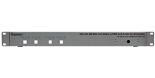 Gefen EXT-UHD600A-44 – Матричный коммутатор 4х4 HDMI 2.0 с полосой пропускания 600 МГц и деэмбеддированием аудио