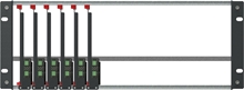 tvONE 1RK-4RU-BASIC-KIT - Комплект ONErack для группового монтажа в рэковую стойку (шасси 4U, шесть модулей) без питания