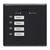  Xilica Mini-S4-Blk - 4-кнопочный настенный контроллер DSP-процессоров, цвет черный