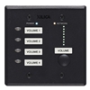  Xilica Mini-K4-Blk - Настенный контроллер с регулировкой 4-х параметров DSP-процессоров, цвет черный