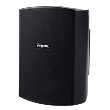 Proel XE65TB - Двухполосная настенная акустическая система 6.5'', 40 Вт – 70/100 В, 60 Вт – 8 Ом черного цвета