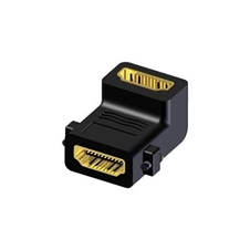 Procab BSP440 - Угловой переходник HDMI 19-pin (розетка-розетка), винтовая фиксация