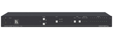 Kramer VM-218DTXR - Усилитель-распределитель и коммутатор 2х1:8 HDMI 2.0 и HDBaseT, до 100 м