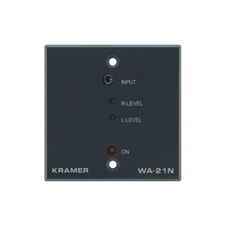 Kramer WA-21N - Панель с передатчиком стереоаудиосигнала (miniJack 3,5 мм) по витой паре