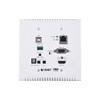 Cypress CH-1602TXWPUS - Настенная панель-передатчик сигналов HDMI 4K2K, Ethernet, USB, двунаправленного ИК и RS-232 из витой пары с PoH (48 В), HDBaseT, обратное аудио, исполнение для США