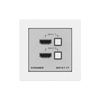 Kramer WP-211T/EU(W) - Настенная панель-коммутатор 2х1 HDMI с автоматическим переключением белого цвета