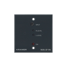 Kramer WA-21N (G) - Панель с передатчиком стереоаудиосигнала (miniJack 3,5 мм) по витой паре