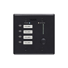 Xilica Mini-S4K1 - 4-кнопочный настенный контроллер с регулировкой назначаемого параметра DSP-процессоров