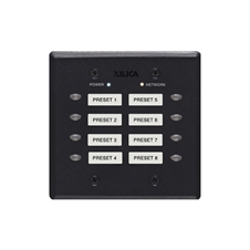 Xilica Mini-S8 - 8-кнопочный настенный контроллер DSP-процессоров