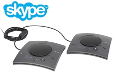 ClearOne CHATAttach 160 - Комплект из двух групповых спикерфонов с технологией HDConference для Skype