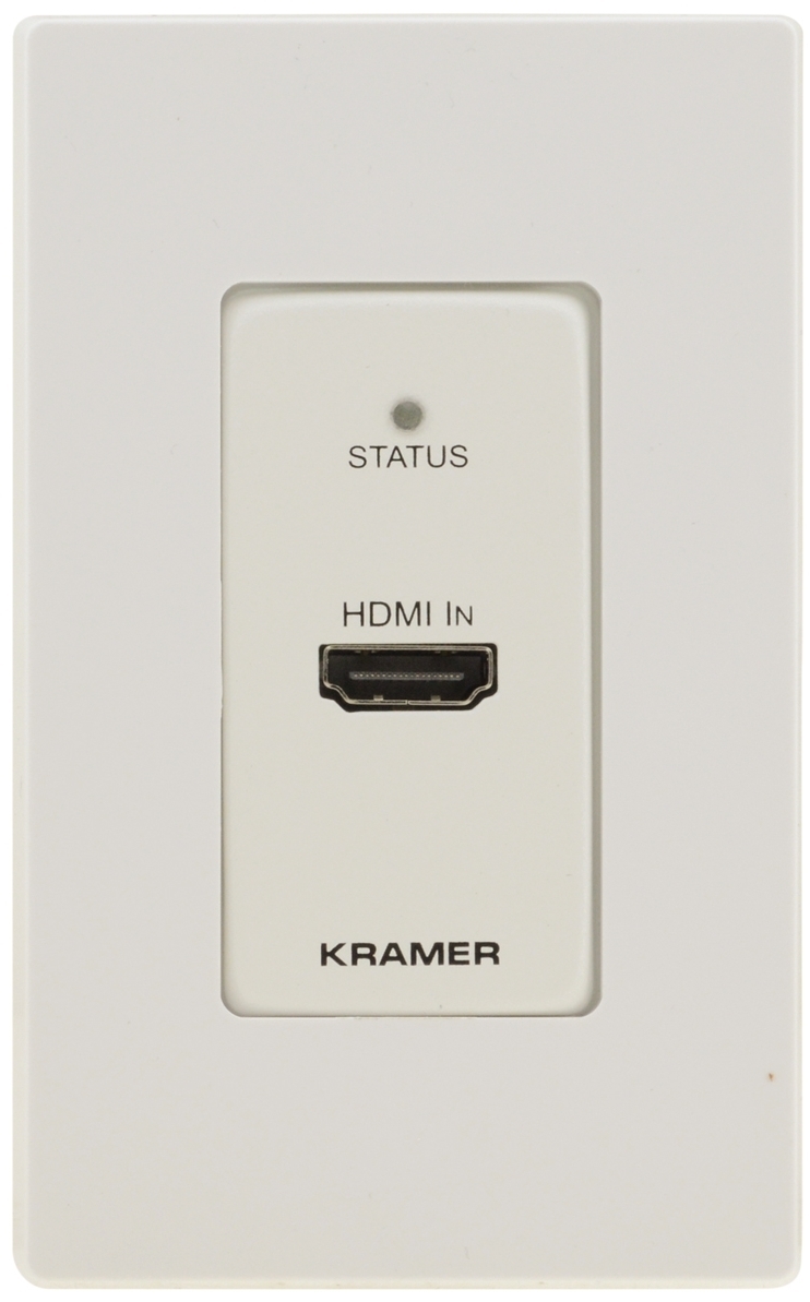 Kramer WP-871XR/US(W/B) - Передатчик HDMI по витой паре DGKat, 3840x2160/60 (4:4:4) с HDCP 2.2 и HDR