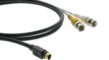 Kramer C-SM/2BM-1 - Переходный кабель S-Video на 2 BNC (вилка)