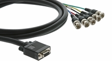 Kramer C-GF/5BM-1 - Кабель-переходник с VGA (розетка) на 5 BNC (вилки)