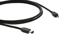 Kramer C-FM6/FM4-3 - Кабель IEEE 1394 FireWire (6-pin – 4-pin)