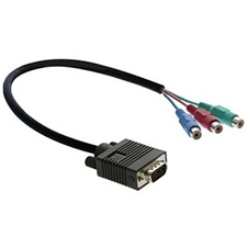 Kramer C-GM/3RVM-6 - Кабель-переходник с разъемами D-sub-15 – 3 RCA