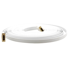 Kramer C-DM/DM/FLAT(W)-35 - Плоский кабель DVI-D Single Link (вилка-вилка)