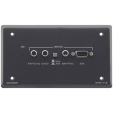 Kramer WPN-11E/E(G) - Панель с передатчиком сигналов VGA, YUV, S-Video и композитного видео