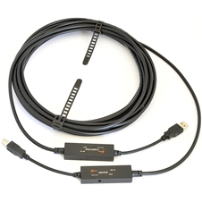 Opticis M2-110 - Оптоволоконный кабель для передачи сигналов USB 1.1 (вилка A – вилка B)