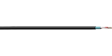 Procab BMC224 - Тонкий микрофонный кабель 2x0,22 кв.мм (AWG 24), черный