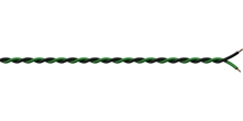 Procab PR4605 - Монтажный кабель 2x1,0 кв.мм, черно-зеленый