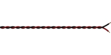 Procab PR4402 - Монтажный кабель 2x0,5 кв.мм, черно-красный