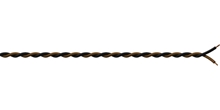 Procab PR4601 - Монтажный кабель 2x1,0 кв.мм, черно-коричневый