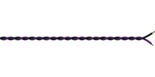 Procab PR4407 - Монтажный кабель 2x0,5 кв.мм, черно-фиолетовый