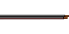 Procab RZ25 - Акустический кабель 2х2,5 кв.мм, черно-красный