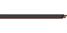 Procab RZ15 - Акустический кабель 2х1,5 кв.мм, черно-красный