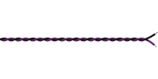 Procab PR4307 - Монтажный кабель 2x0,25 кв.мм, черно-фиолетовый