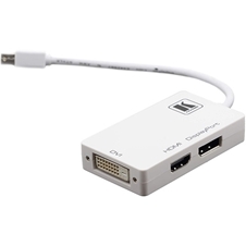 Kramer ADC-MDP/M2 – Переходник Mini DisplayPort (вилка) на DVI, HDMI или DisplayPort (розетка)