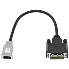 Qtex TC-HS/D25P-0.3 - Переходный кабель HDMI (розетка) – DVI (вилка)