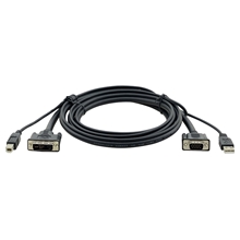 Kramer C-KVM/3-6 - Кабель DVI-A (вилка) + USB-B (вилка) – VGA (вилка) + USB-A (вилка)