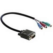 Kramer C-GM/3RVF-1 - Кабель-переходник с разъемами D-Sub-15 – 3 RCA