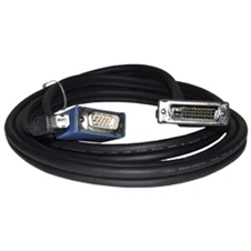 Qtex TC-D35P/VUP - Переходный кабель EVC (вилка) – VGA (вилка) и USB (вилка)