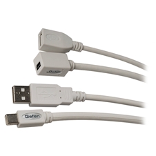 Gefen CAB-MDPUSB-10MF - Комбинированный кабель mini DisplayPort и USB-A (вилка-розетка)