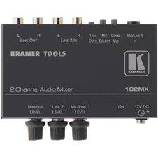 Kramer 102MX - Двухканальный микшер звуковых сигналов