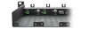 Opticis BR-400 - Модуль для монтажа в стойку до восьми устройств DVFX-110, DVFX-100, DВFX-100, M1-201DA
