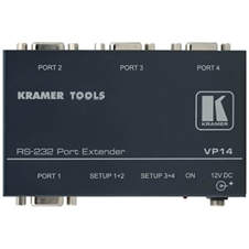 Kramer VP-14 - Двунаправленный программируемый распределитель команд интерфейса RS-232