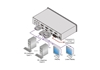Kramer VP-411DS - Коммутатор 4х1 сигналов VGA и аудио с функцией включения резервного источника