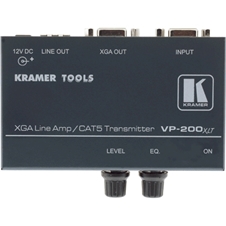 Kramer VP-200XLT - Высококачественный линейный усилитель сигнала VGA и передатчик по кабелю витой пары