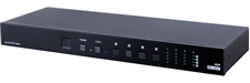 Cypress CPLUS-V4H4H - Матричный коммутатор 4х4 HDMI 2.0 4096x2160/60, 3D (4:4:4) с HDCP 1.4, 2.2 и расширенным EDID, полоса пропускания 600 МГц