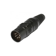 Sommer Cable HI-X5CM-M - Разъем XLR 5-pin (вилка), посеребренные штыревые контакты, кабельный, прямой