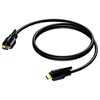 Procab BSV104/1 - Кабель HDMI c Ethernet (вилка-вилка) (AWG 30), 2 разъема с фиксатором